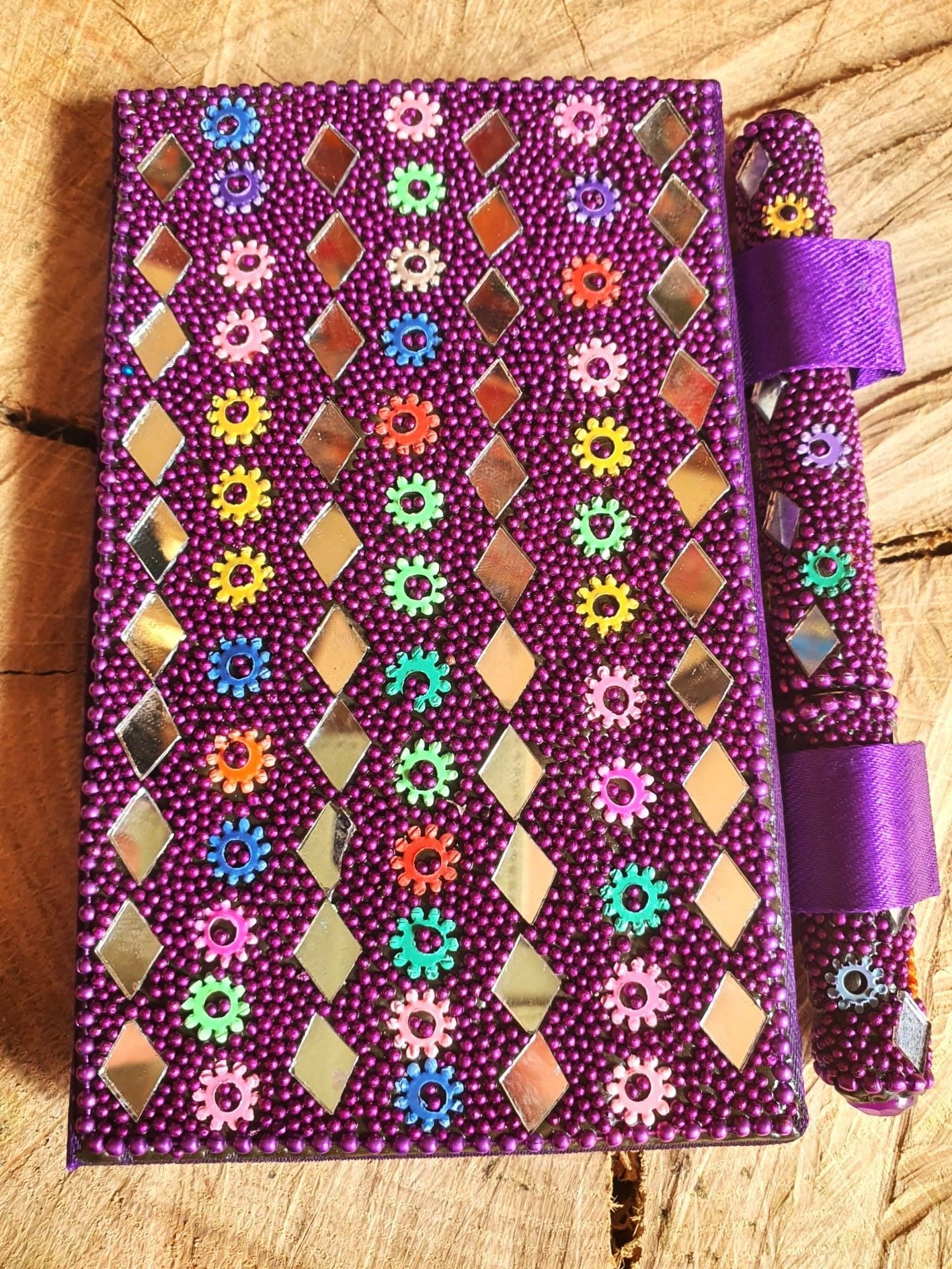 Set Libreta y boli espejitos