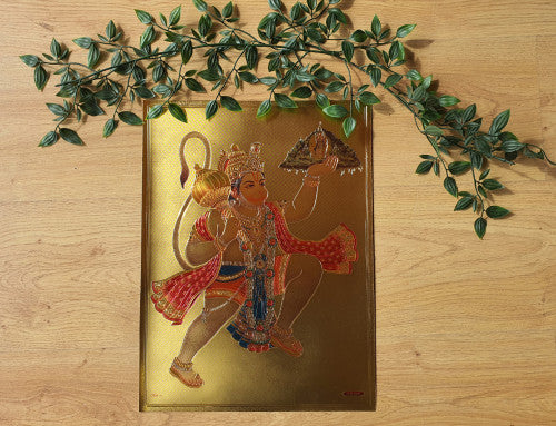 Lámina deidades gold 30x40 cm