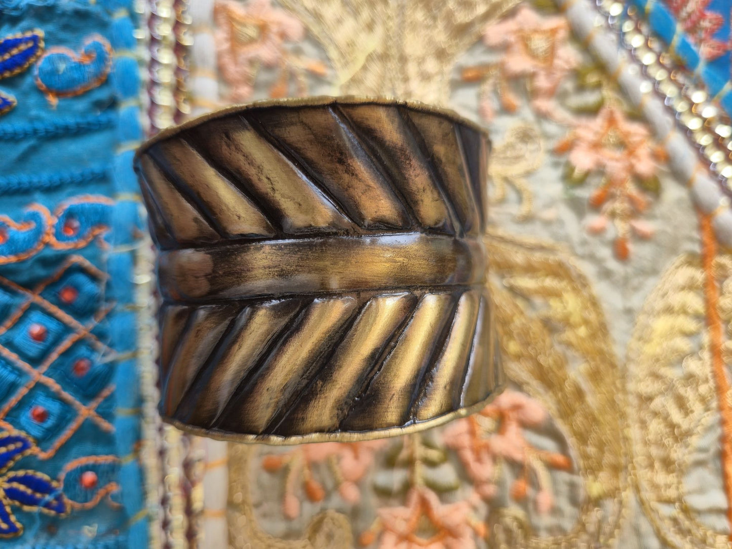 Brazalete Hoja Brass