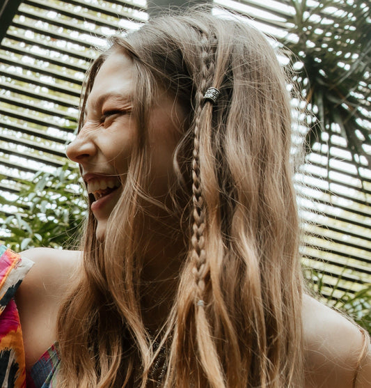 Abalorio para rastas doble