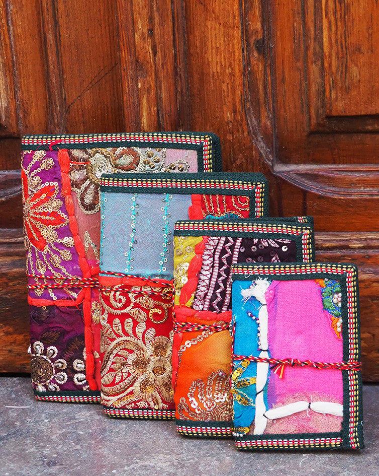 Libreta patchwork L 15x20 cm