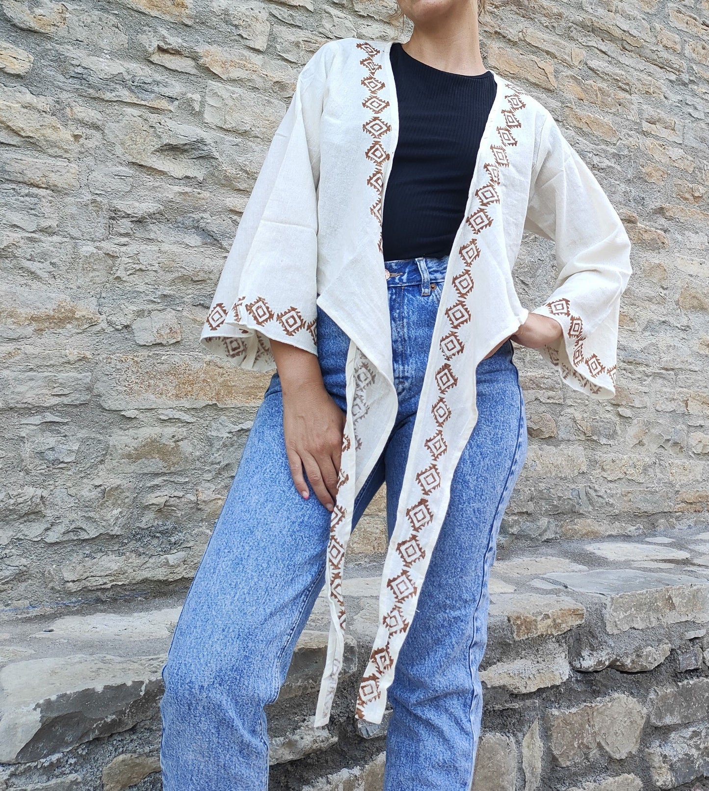 Bolero Block Print