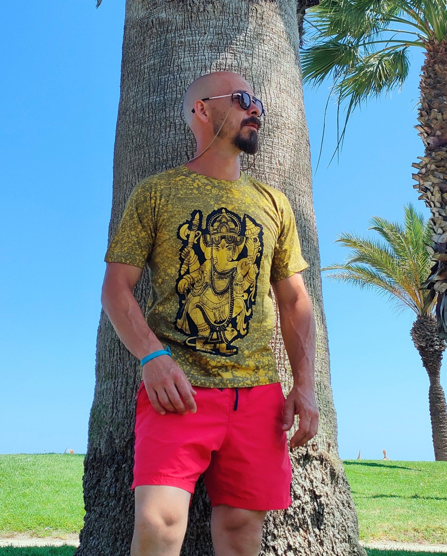 Camiseta Batik con deidades