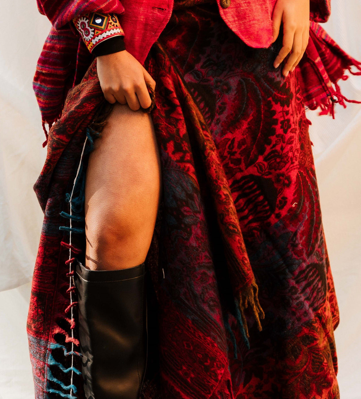 Bufanda Shawl Amplia Tridye