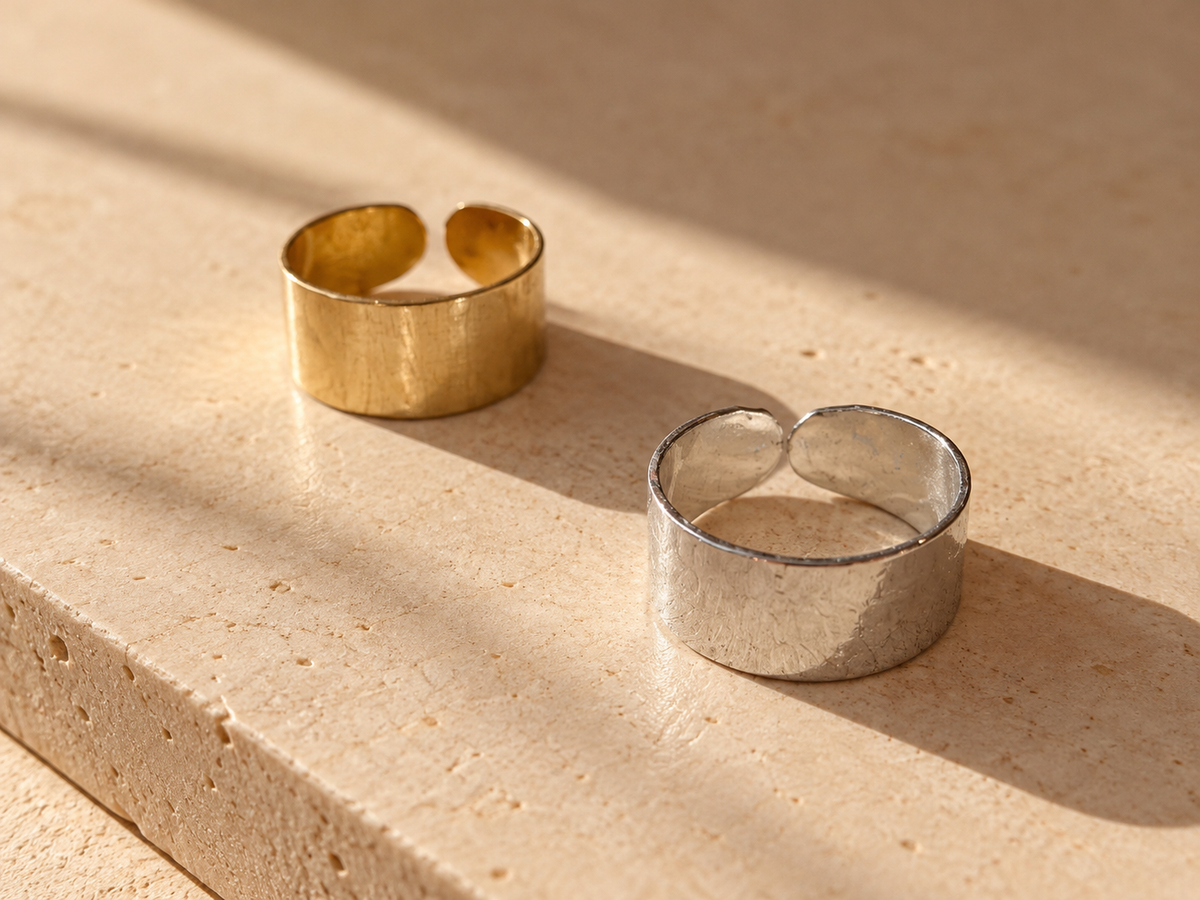 Anillo Luma plateado