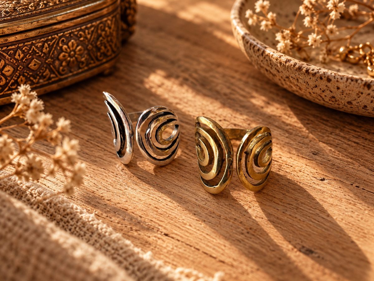 Anillo Round dorado