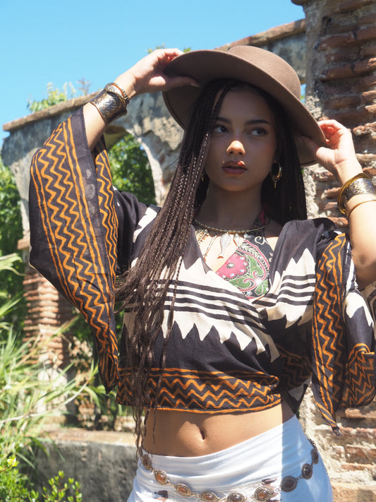 African Loop Rayon Print