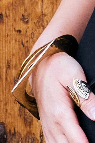 Brazalete geo maxi cuadrado