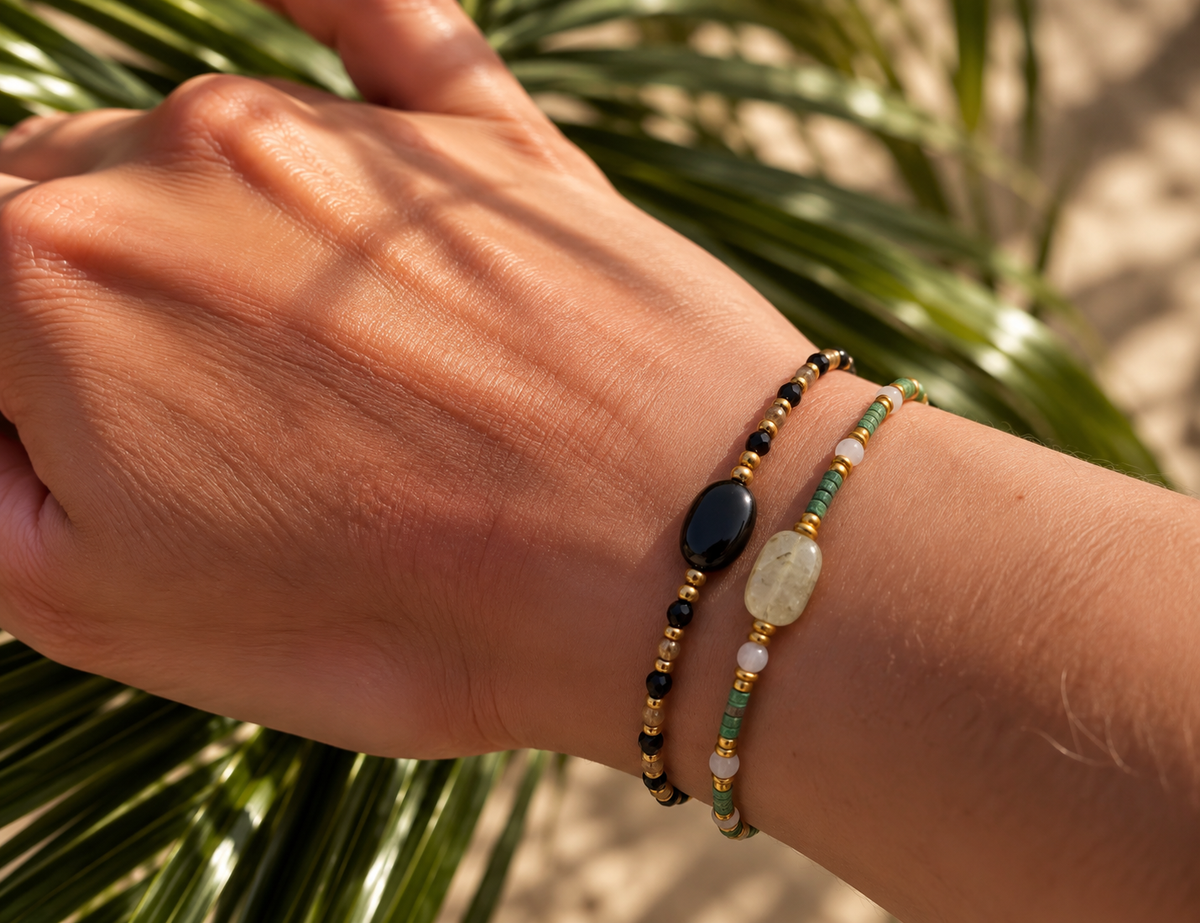 Pulsera tobillera Paank mineral