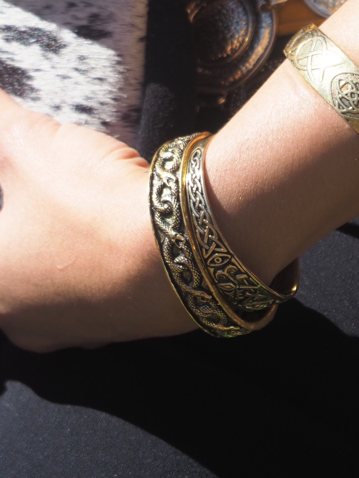 Brazalete goldsnake Dorado