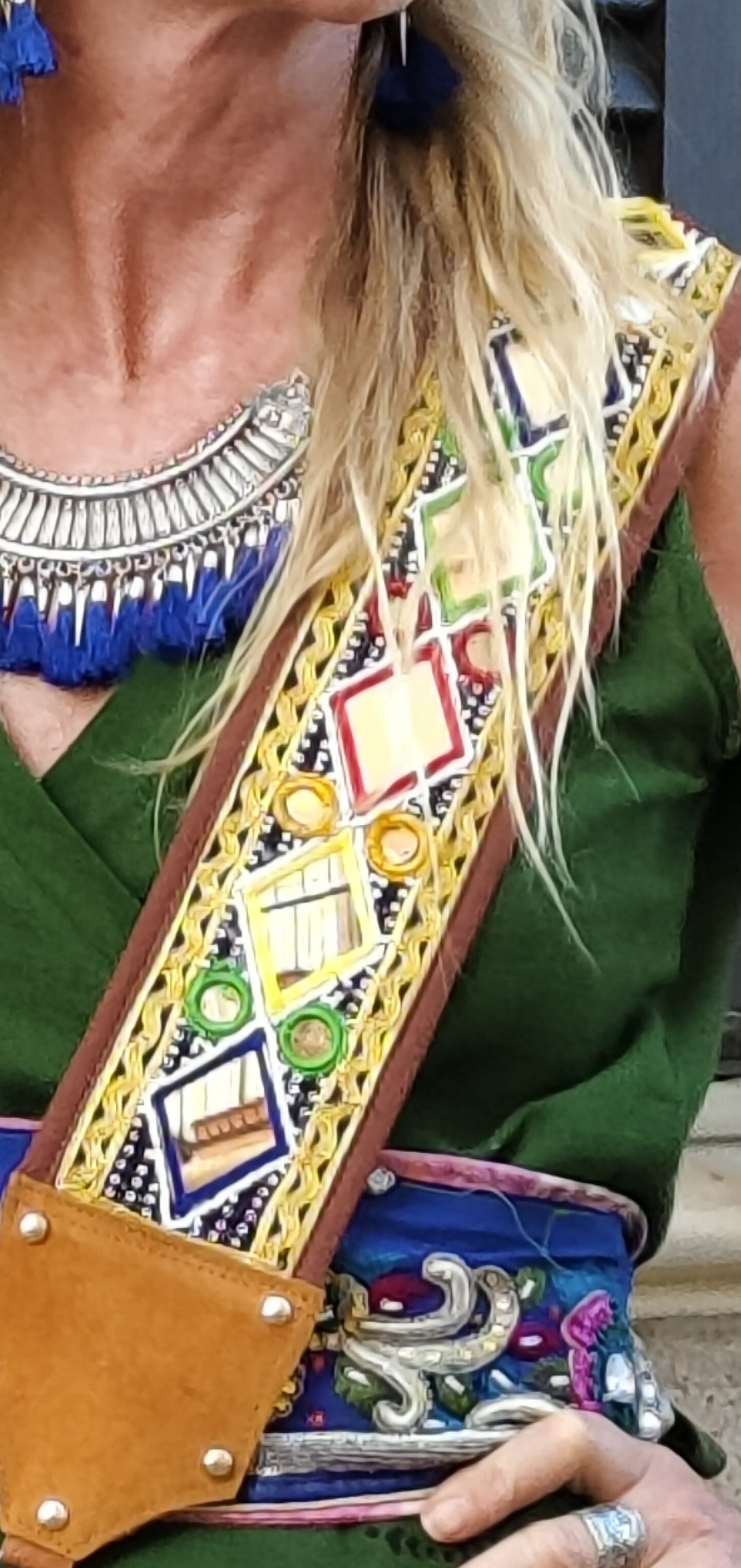 Mochila piel old Banjara