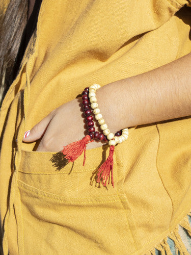 Pulsera mala madera