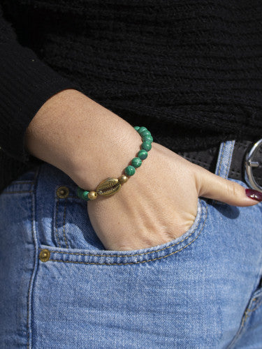 Pulsera mala shell