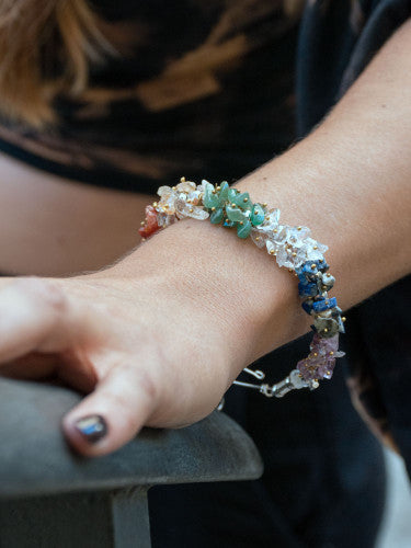 Pulsera Jeevan gruesa