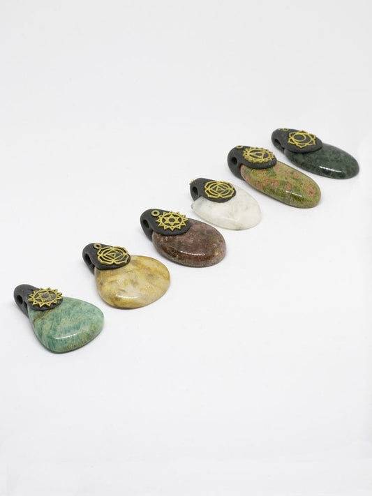 Colgante Chakras mineral