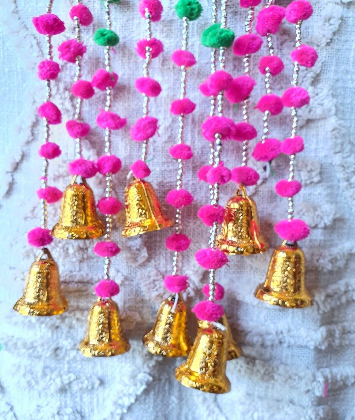Guirnalda c/pompones x 10
