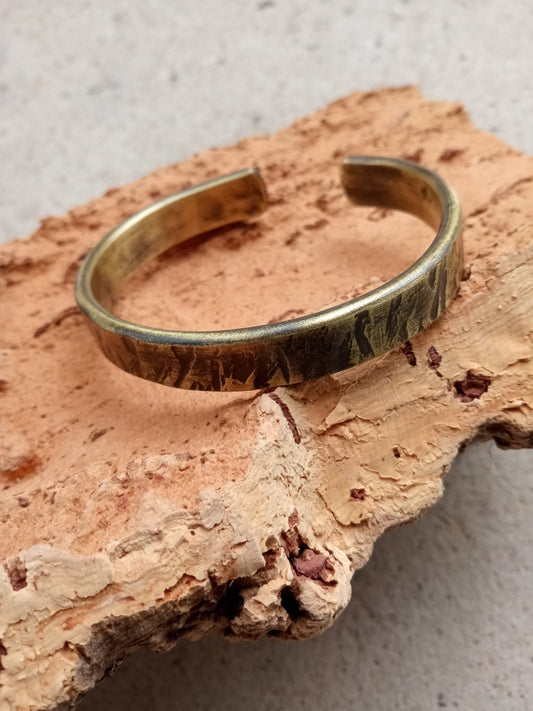 Brazalete Brass plain
