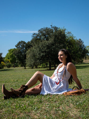 Vestido Trea Broderie