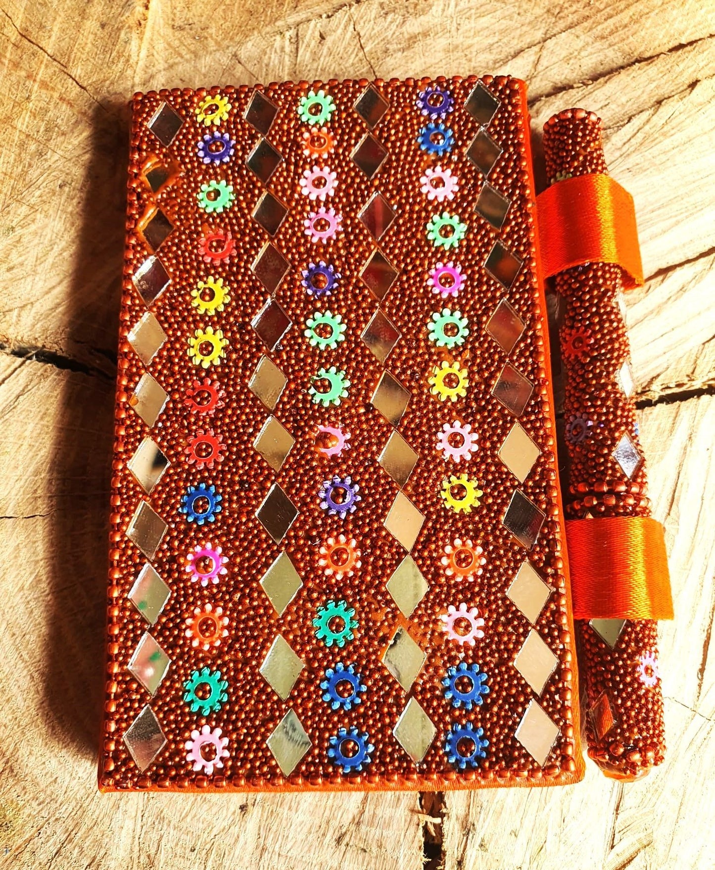 Set Libreta y boli espejitos