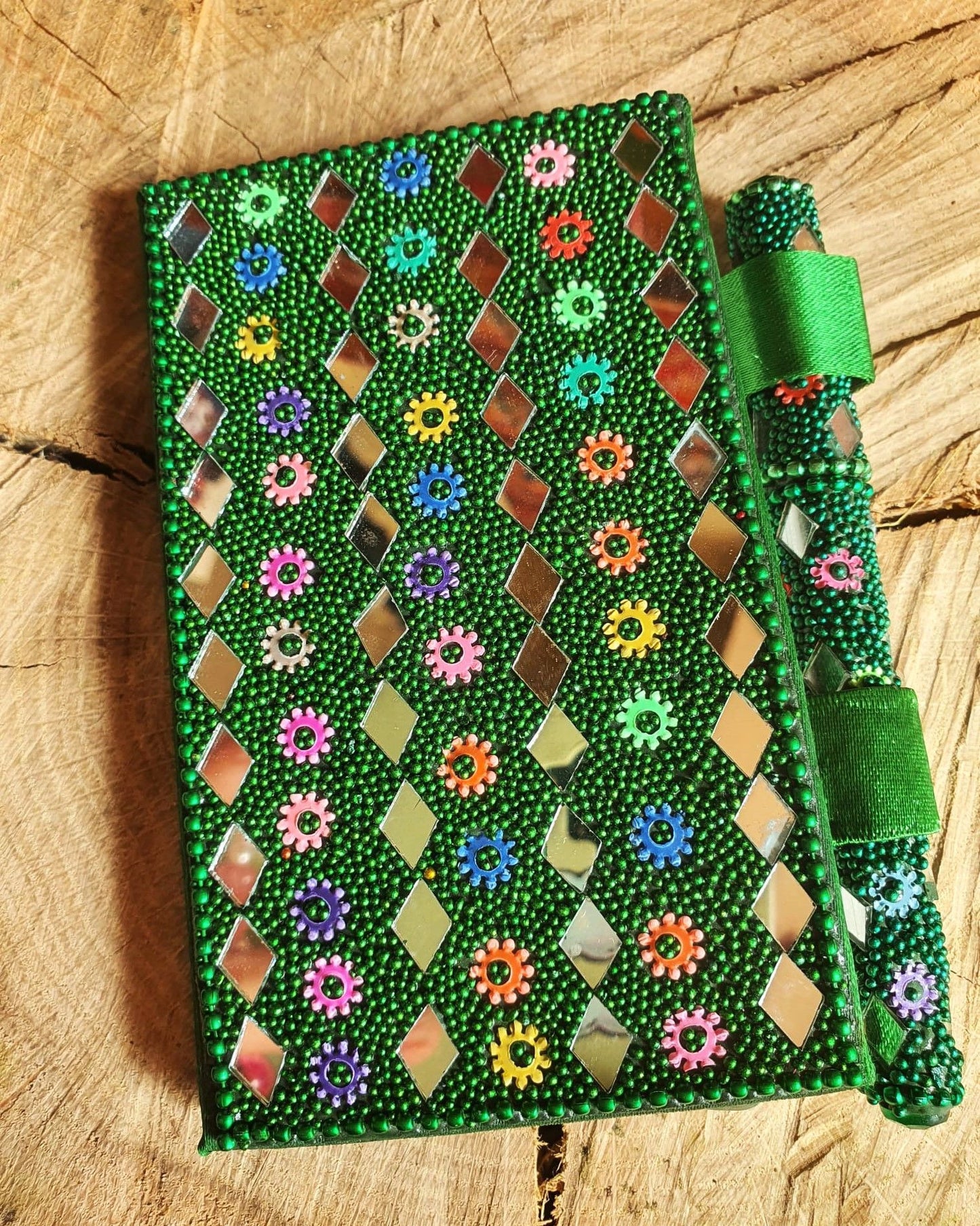 Set Libreta y boli espejitos