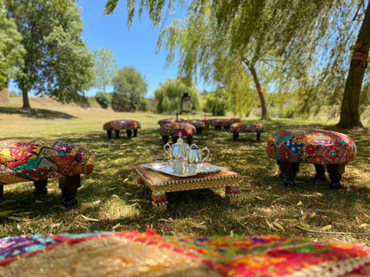 Banqueta Banjara redonda