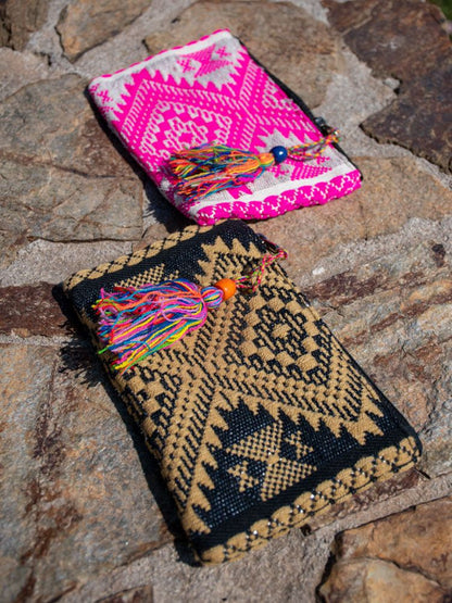 Pack x 10 Monedero étnico natural
