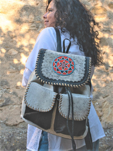 Mochila Animal Print Rosetón