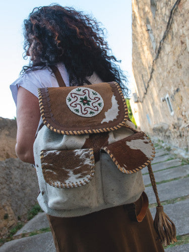 Mochila Animal Print Rosetón
