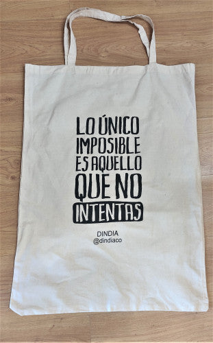 Bolsa con mensaje 1 60x80 cm