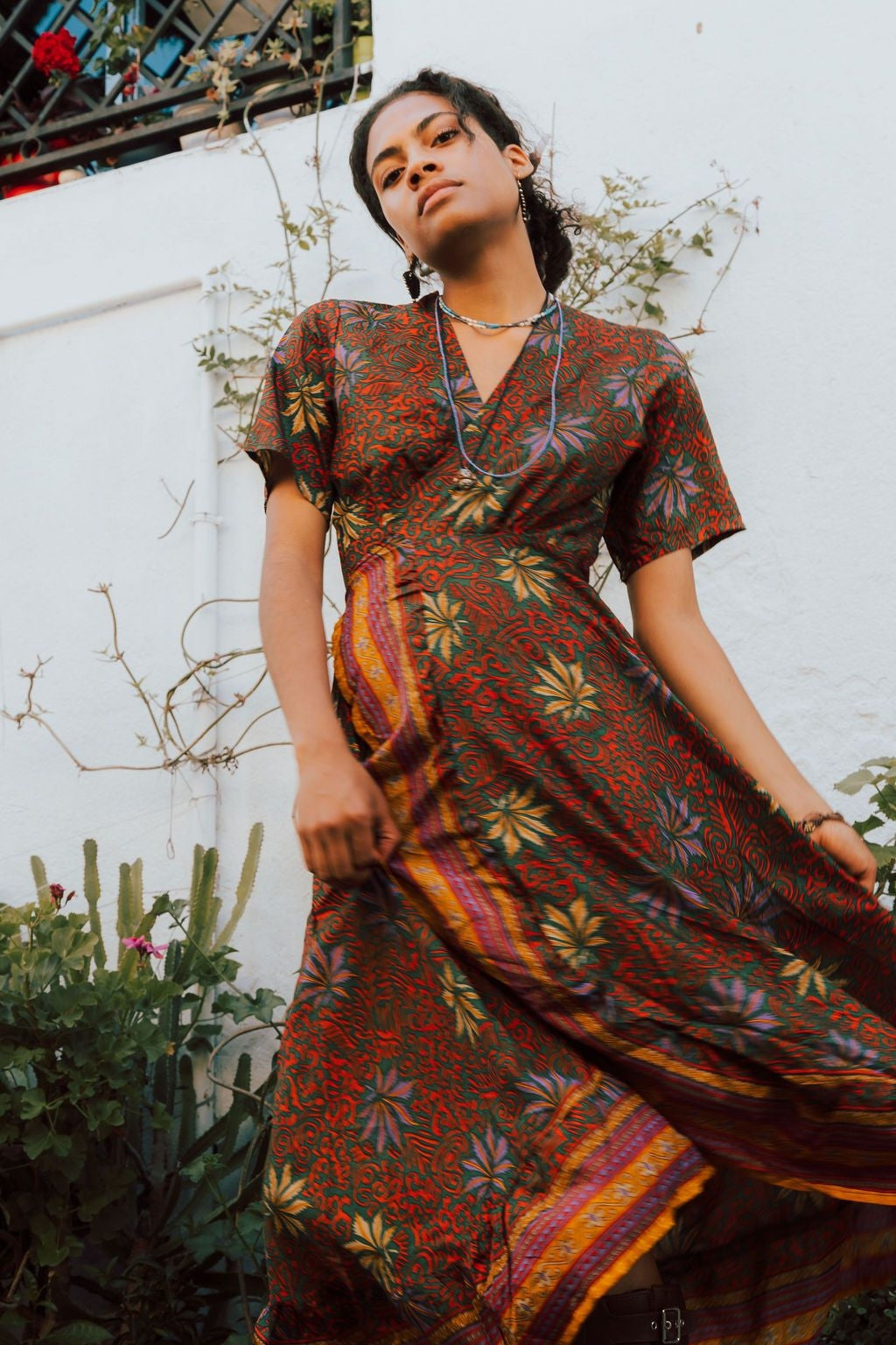 Vestido Kimono Narama Saree