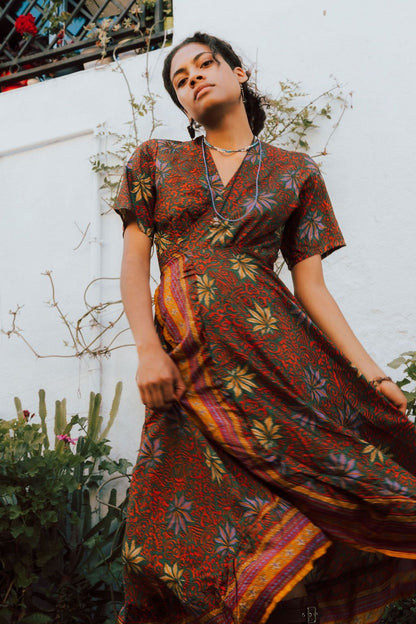 Vestido Kimono Narama Saree