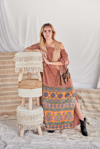 Vestido Mexi Saree