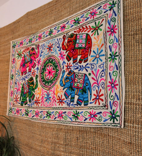 Tapiz Gora 90x130 cm elefante