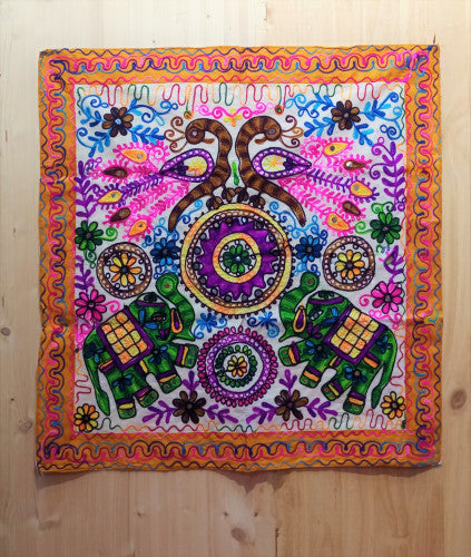 Tapiz Gora 90x90 Elefante