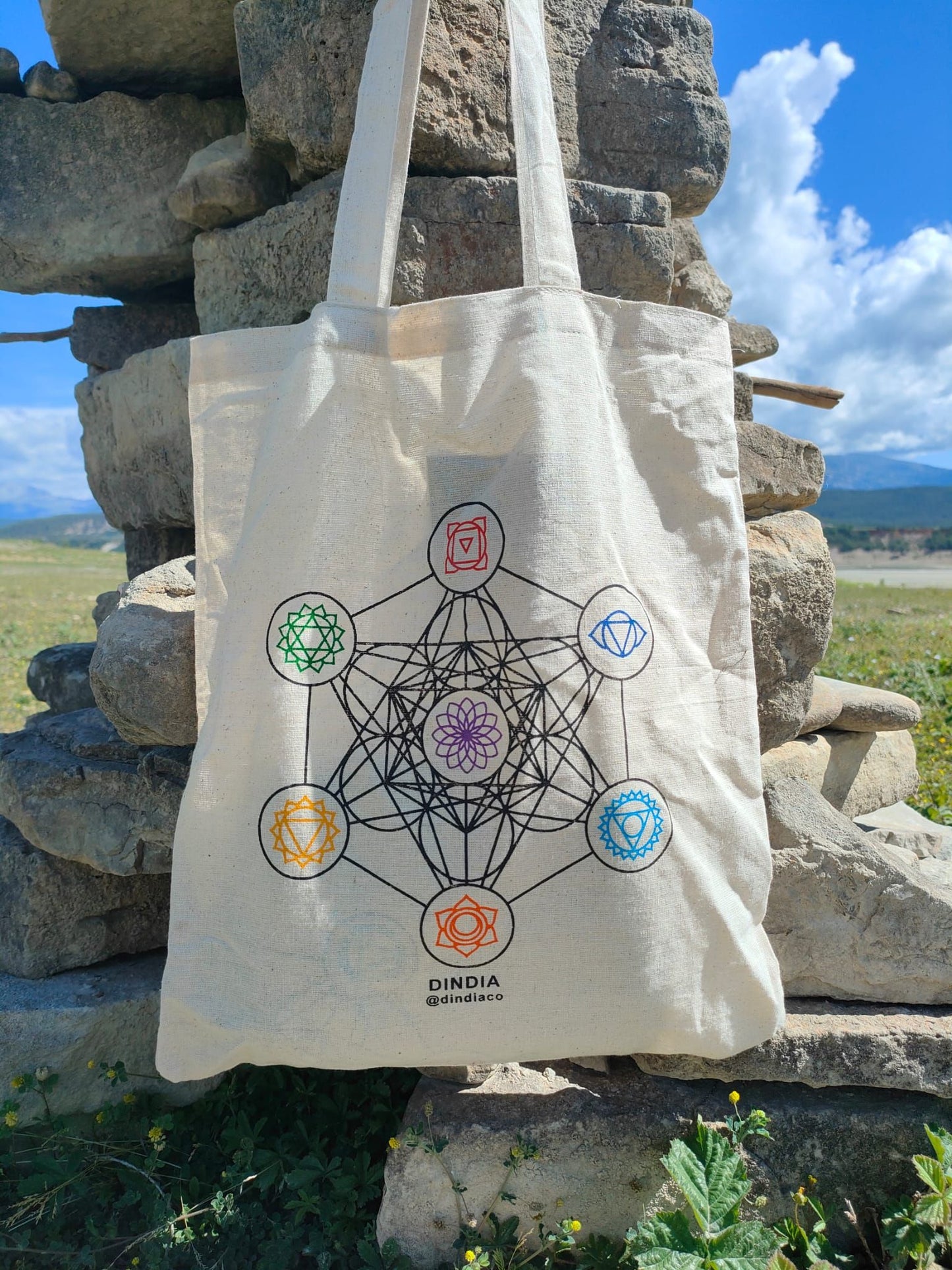 Pack x 5 Bolsa tela dibujo