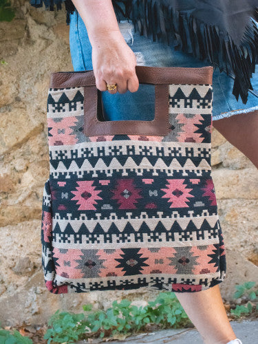 Bolso plegable Tribal