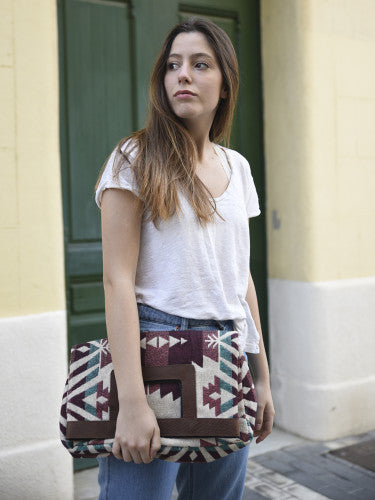 Bolso plegable Tribal