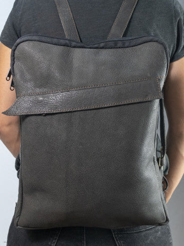 Mochila para ordenador con cremallera