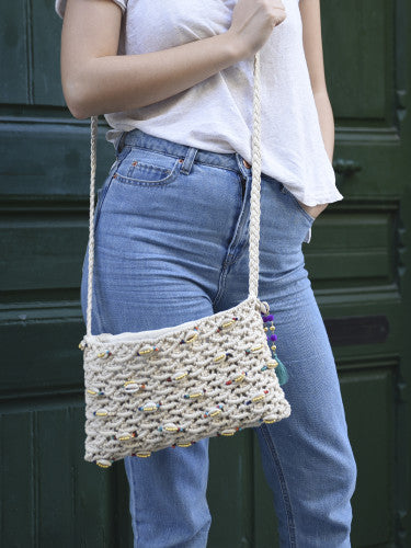 Bolso Ganchillo Shell