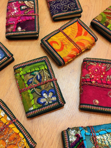 Libreta patchwork XS 9x12 cm