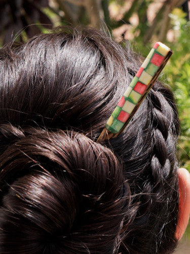 Multicolor Hair Stick Aguja
