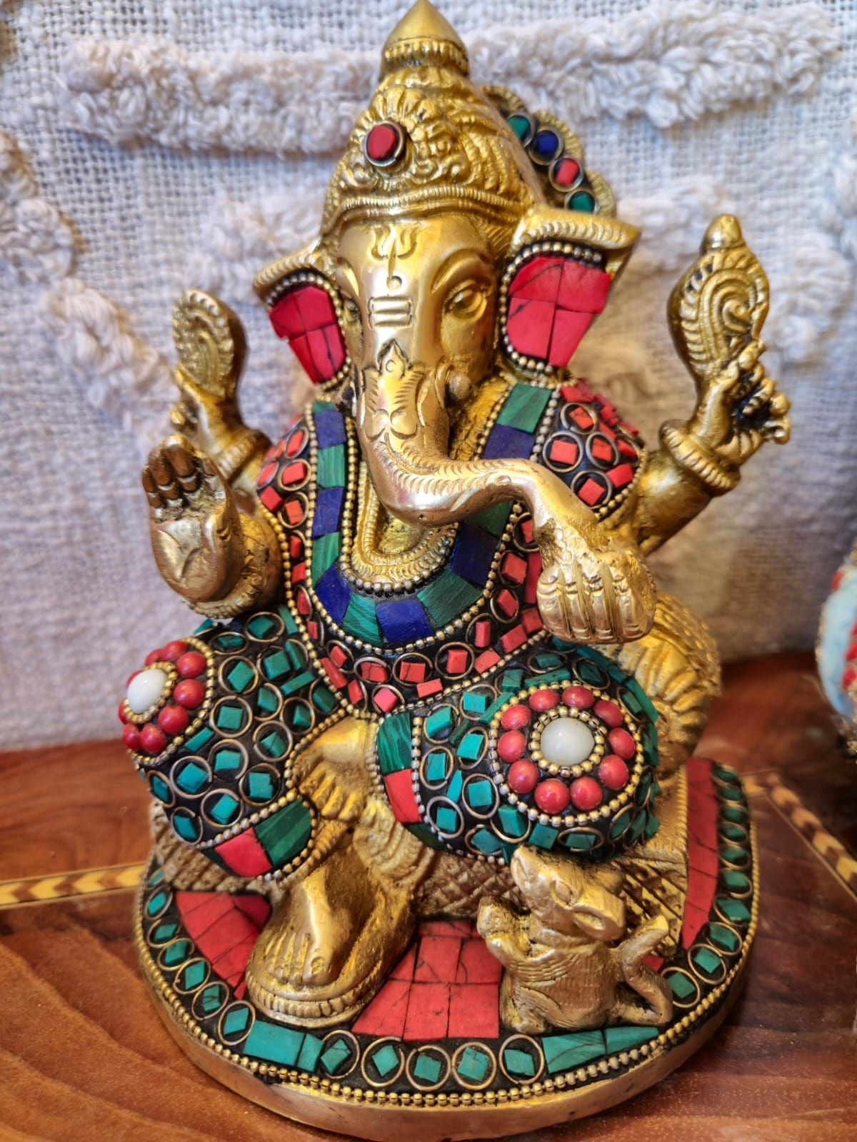 Figura Ganesha Purana Bronce