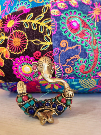 Figura Ganesha Bronce mini