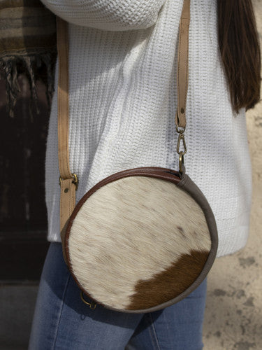 Bolso Redondo Animal Print
