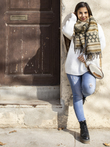 Bolso Redondo Animal Print