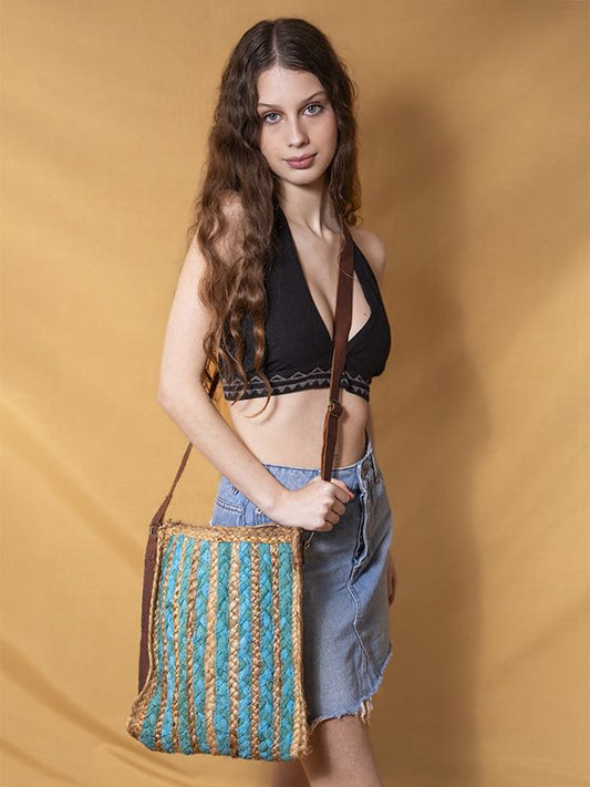 Bolso Yute Raabta multicolor