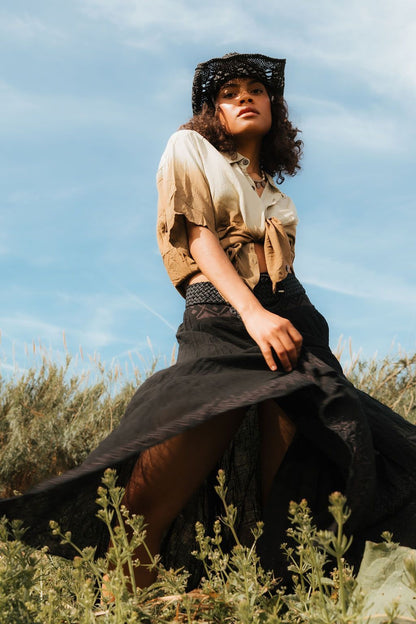 Falda Salapp Block Print