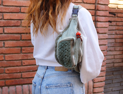 Riñonera Crochet Alon