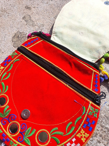 Bandolera bordada Velvet