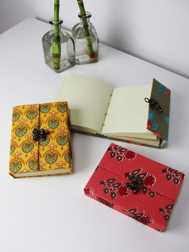 Libreta Block Print Lock 10x15 cm